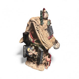 Blue Sky Country Christmas Tealight Candle House #62 VV MTS|138951