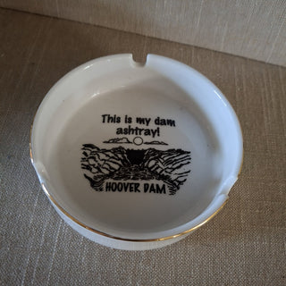 Vtg Hoover Dam Souvenir Ashtray|66208