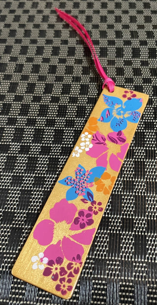 Floral Wood Bookmark RSV