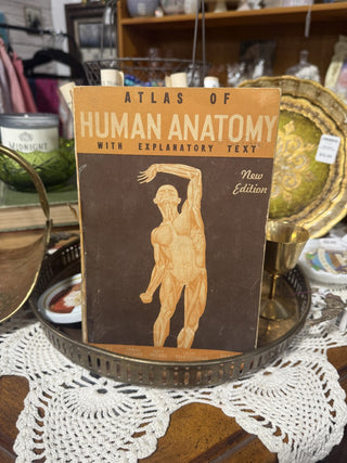 1942 Atlas of Human Anatomy Paperback Book RSV|97253