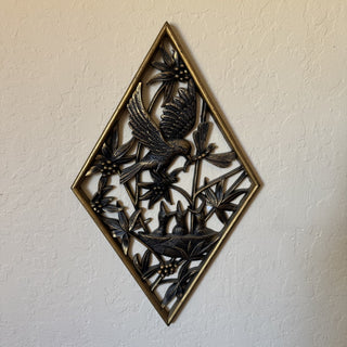 Vtg Burwood Industries Bird Nest Wall Plaque MTS|103029