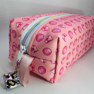 Handmade Cosmetic Bag - Rose Quartz - RCD