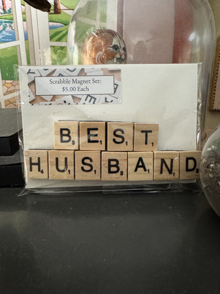 Scrabble Magnet Set - Best Husband - RCD|143802