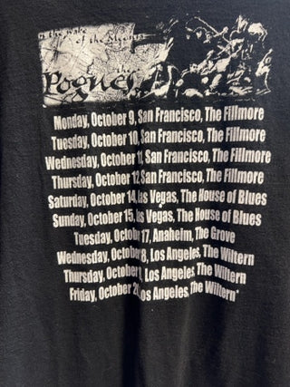 The Pogues Tour Shirt 2006 Double Stitch Shirt