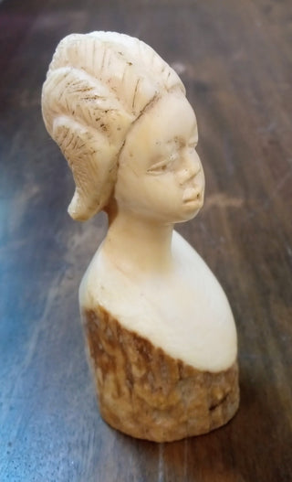 MW Ivory Carved Woman MTS|90640
