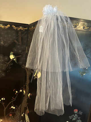 Small White religious veil  #62 VV MTS