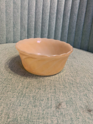 Peach Fire King Mini Casserole Dish - RSV