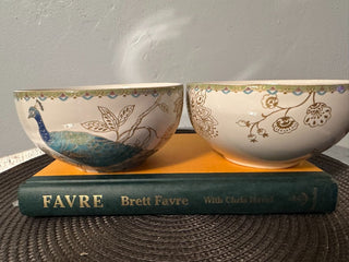 Bowl SET 2, A- Peacock Garden MTS