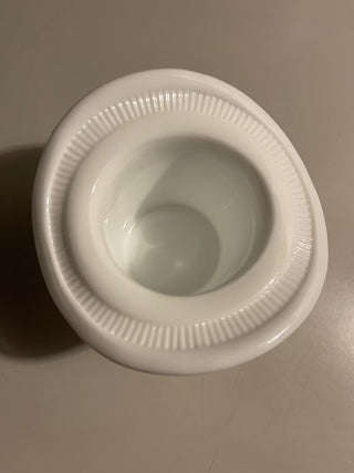 3.5" Milk Glass Top Hat Hobnail Match/ Toothpic Hold--SP MTS