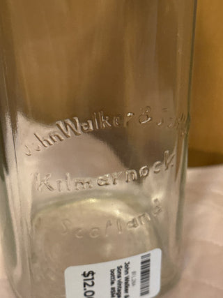 John Walker & Sons vintage bottle. #SM  RSV|88759