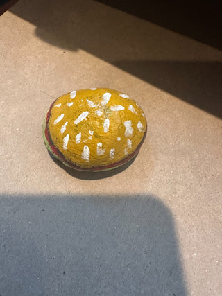 Painted Rocks:  Hamburger & French Fries RCD|80303