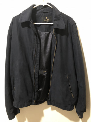 Medium Navy Blue Zip-up Jacket MTS|143835