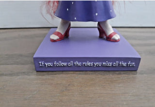 Westland Red Hat Society Figurine-RSV|78332