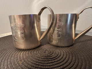 MULE mugs 2 set Smirnoff Aluminum MTS