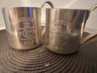 MULE mugs 2 set Smirnoff Aluminum MTS