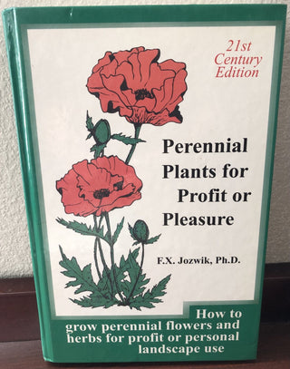 2000 Perennial Plants for Profit & Pleasure Hardcover Book RSV