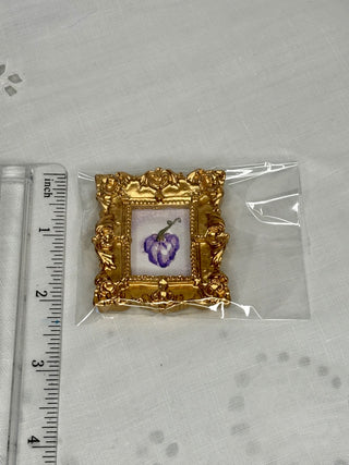 Original Watercolor Purple Pumpkin Mini RSV|107840