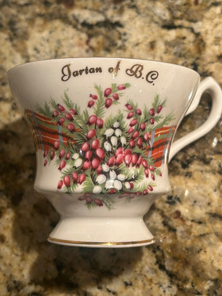 Tartan of B.C. Teacup and Saucer    MTS|128475