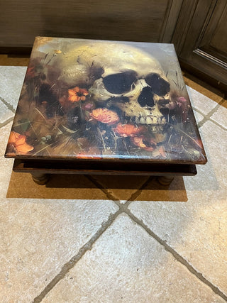 Skeleton Heavy Wood Riser/Bench RSV|116080