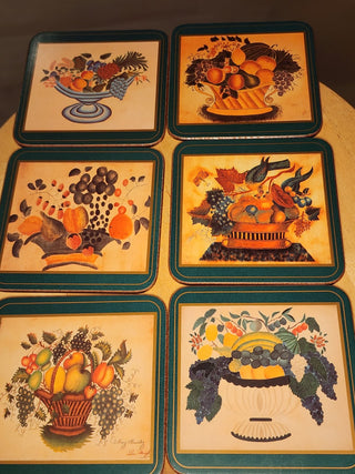 (6) Vtg Coasters Pimpernel Theorem RSV|63322