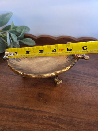 Vtg Style Gold Bird Soap Dish