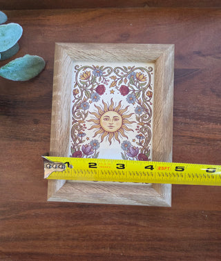 Framed Celestial Sun Art Print