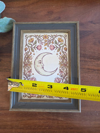 Framed Celestial Moon Art Print