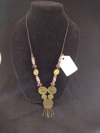 Vintage Peruvian Coin Necklace RCD
