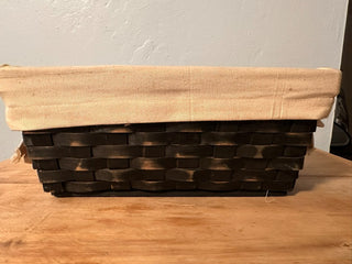 Basket Bamboo Weave w/liner MTS|126029