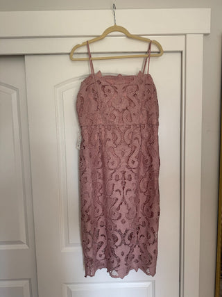 10/L - Pink Lina Lace Formal Dress - RSV