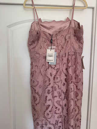 10/L - Pink Lina Lace Formal Dress
