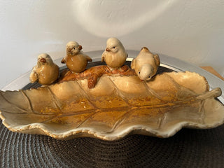 Bird Ceramic Tray server,  MTS