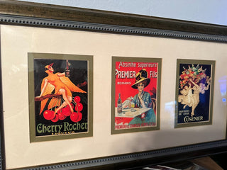 Framed French Liquor Labels MTS|118509