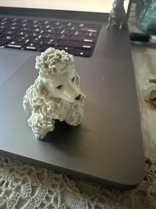 Vintage Spaghetti Poodles miniature #62 VV MTS|90220