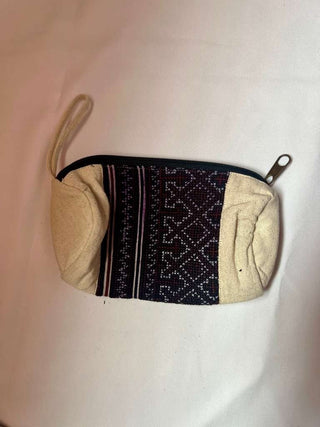 Cross-stitch Hemp Water Bottle Bag|112507