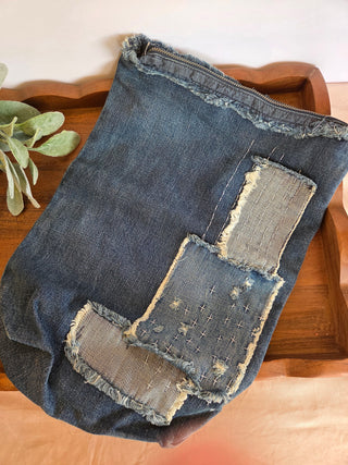 Cloth & Stone Denim Pouch