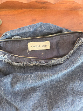 Cloth & Stone Denim Pouch