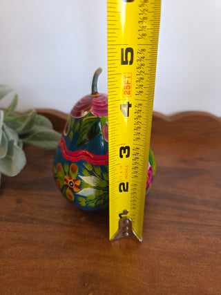 Handpainted Mexican Folk-Art Gourd