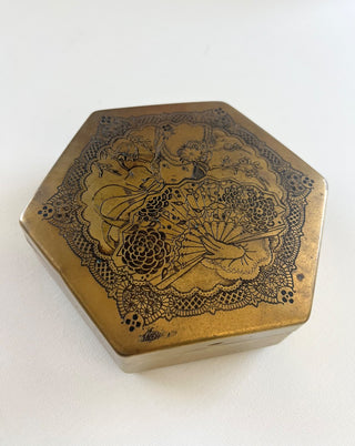 1920s Artstyle chocolate tin box RSV|80876