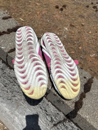 12F Lands' End Womens Mary Jane Sneakers Water Shoe-BERMUDA PINK SIZE: 10 RSV|82822