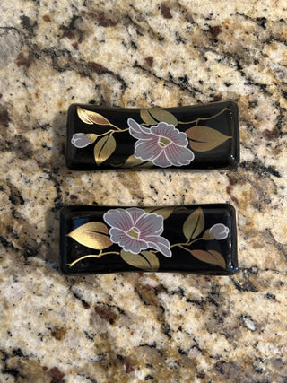 Chopstick Rest with Chopsticks, Set of 2, 6 Pieces   MTS|95967