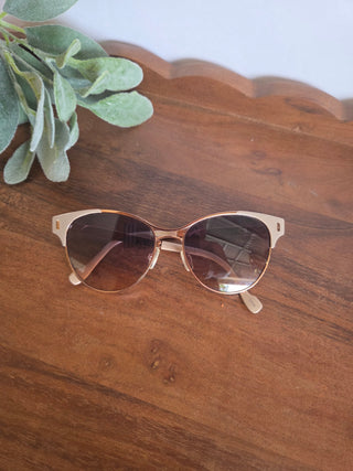 Jessica Simpson Beige Sunglasses