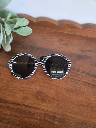 NWT- Steve Madden Zebra Sunglasses