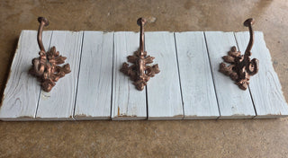 Shabby Chic 3Hook Coat Rack