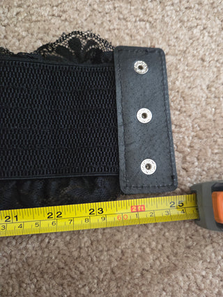 Black Corset Lace Belt