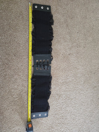 Black Corset Lace Belt