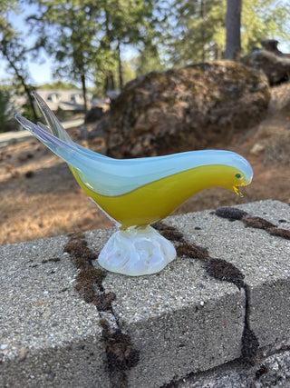 12F VTG Made in Italy (Likely) Murano Zoo Dove MTS|80960