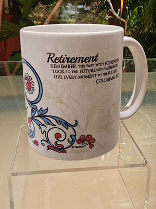 Mug- Retirement w/ verse RSV|75613