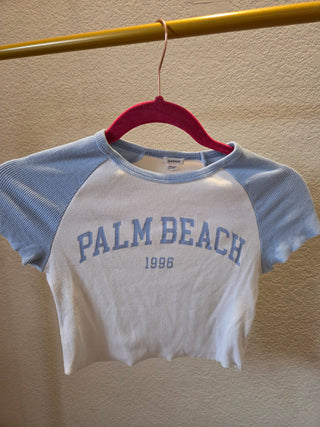Palm Beach "Garage" Crop Shirt (XS)