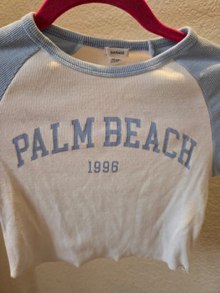 Palm Beach "Garage" Crop Shirt (XS)